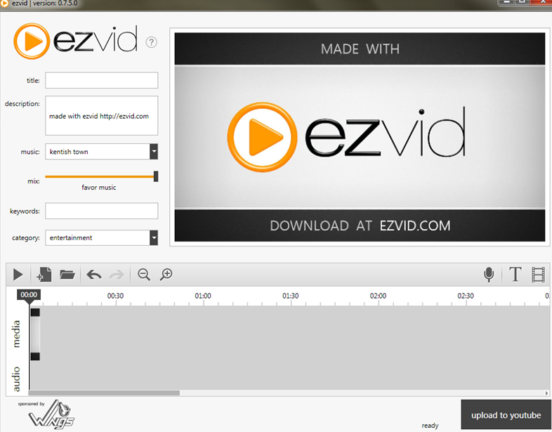 ezvid 屏幕錄像機