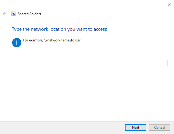 Windows 10 Fehlerbehebungstools 16 freigegebene Ordner