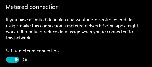 Uso de datos de Windows 10 10 Establecer como conexión medida.PNG