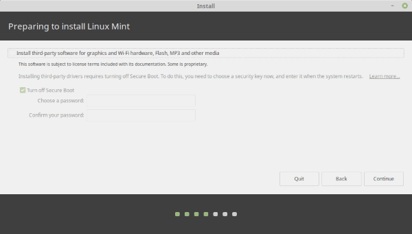 Linux Mint 19 Tara 타사 소프트웨어 설치