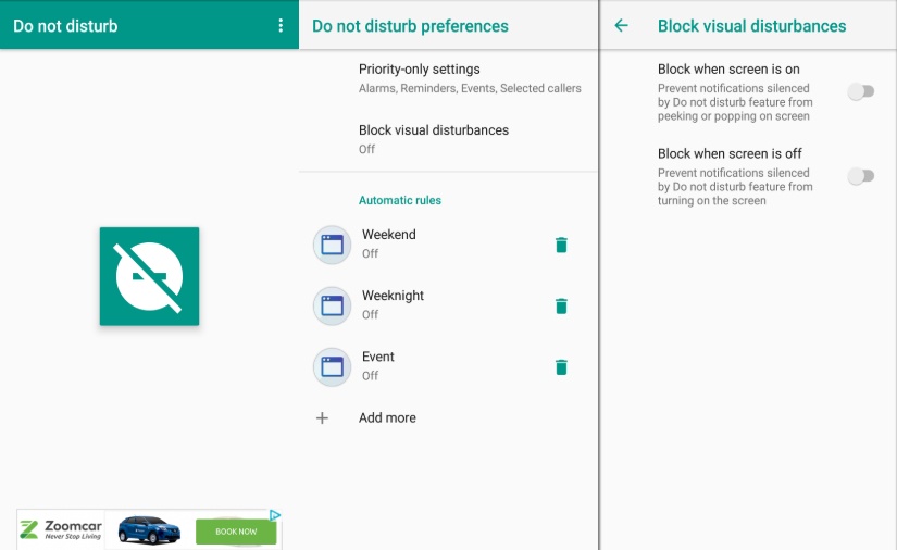 Android Pie „Bitte nicht stören“.