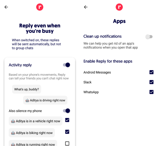Android P-Alternative Smart Reply