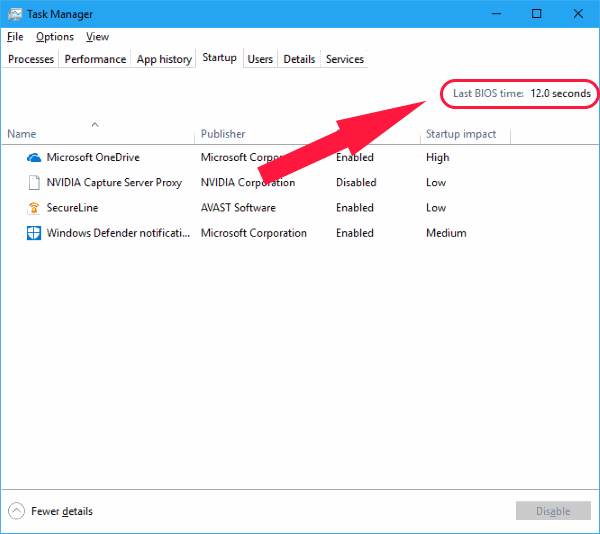 前回のバイオタイム修正Windows10