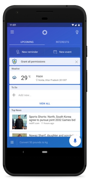 Google Assistant-Alternative – Cortana