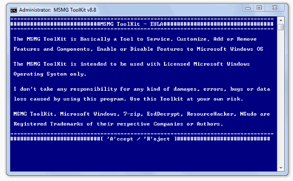 Windows 10 Bloatware 删除工具 EULA