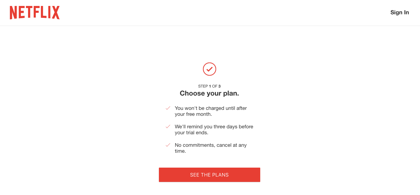 無料のnetflixを入手