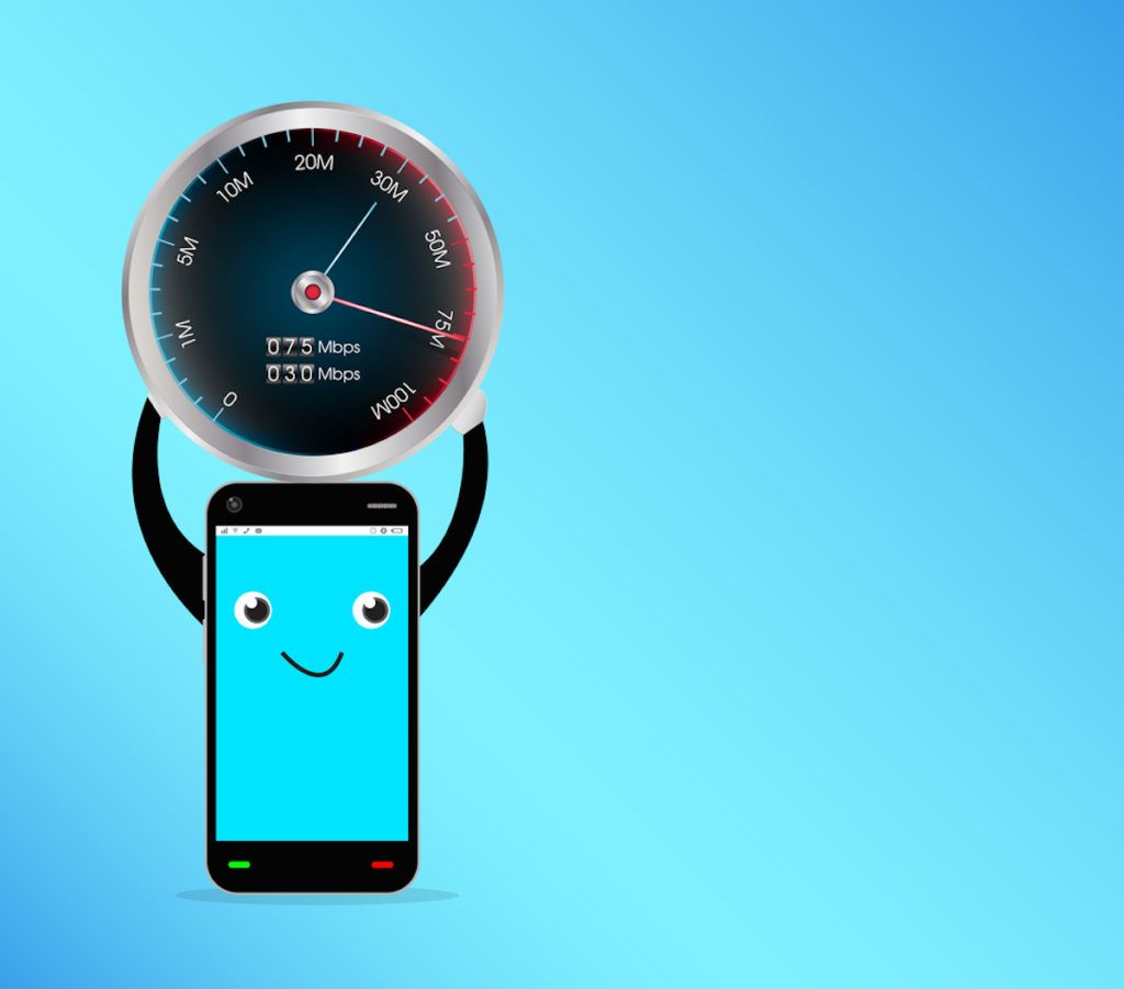 Internet lent pe mobil
