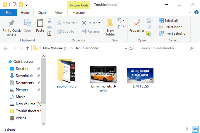 Navegue hasta el archivo o la carpeta que desea comprimir | Comprimir o descomprimir archivos y carpetas en Windows 10