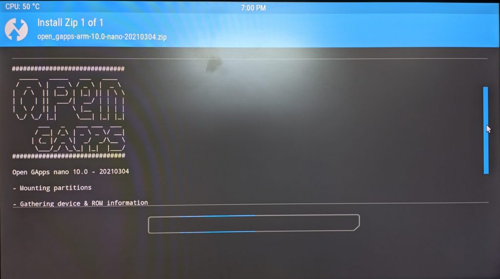 gapps nano - cara menginstal android di raspberry pi 4