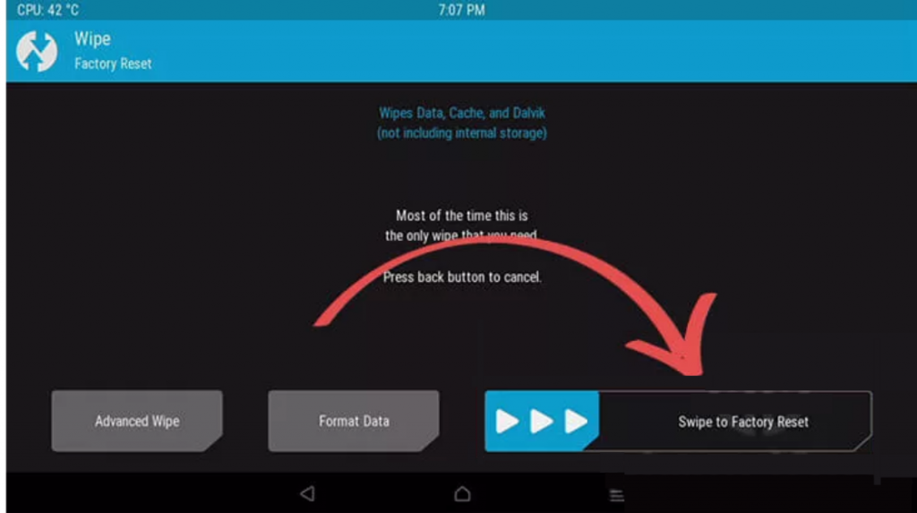 Gesek untuk mengizinkan modifikasi - cara menginstal android di raspberry pi 4
