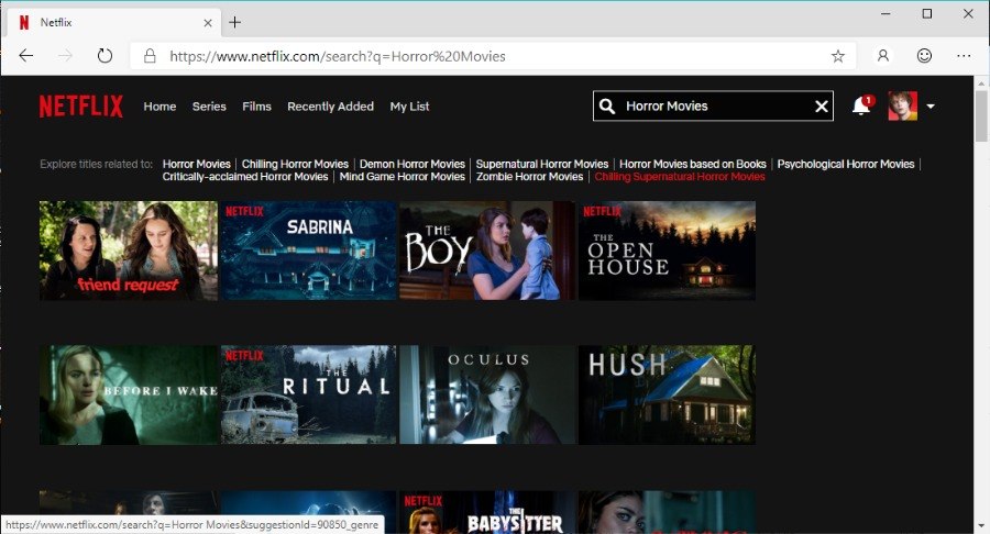 Kode Rahasia Netflix Disarankan Kategori