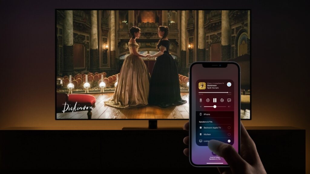 Apple AirPlay łączy iPhone'a z telewizorem