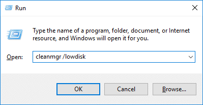 cleanmgr lowdisk | Cum să utilizați Disk Cleanup în Windows 10