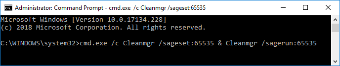 Cum să utilizați Curățarea extinsă a discului folosind linia de comandă | Cum să utilizați Disk Cleanup în Windows 10