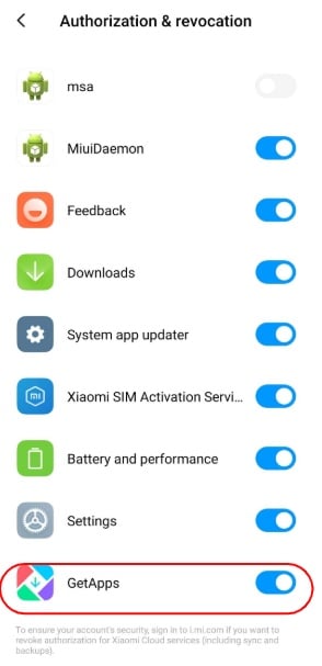 Widerrufen von MIUI-Anzeigen Xiaomi