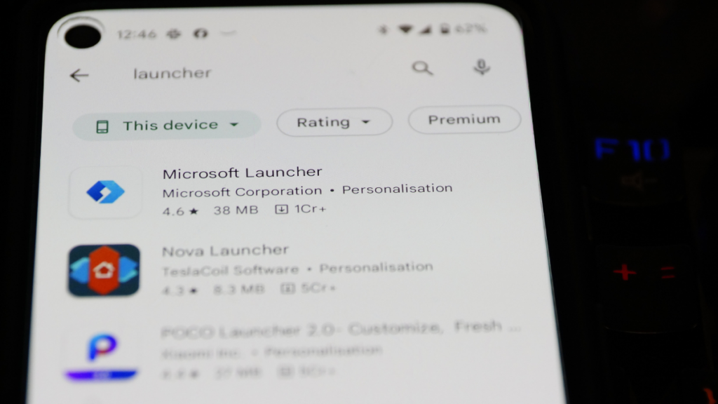 lansatorul Android