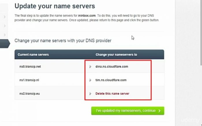 copia i server dei nomi