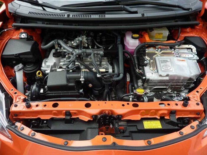 Motor del coche