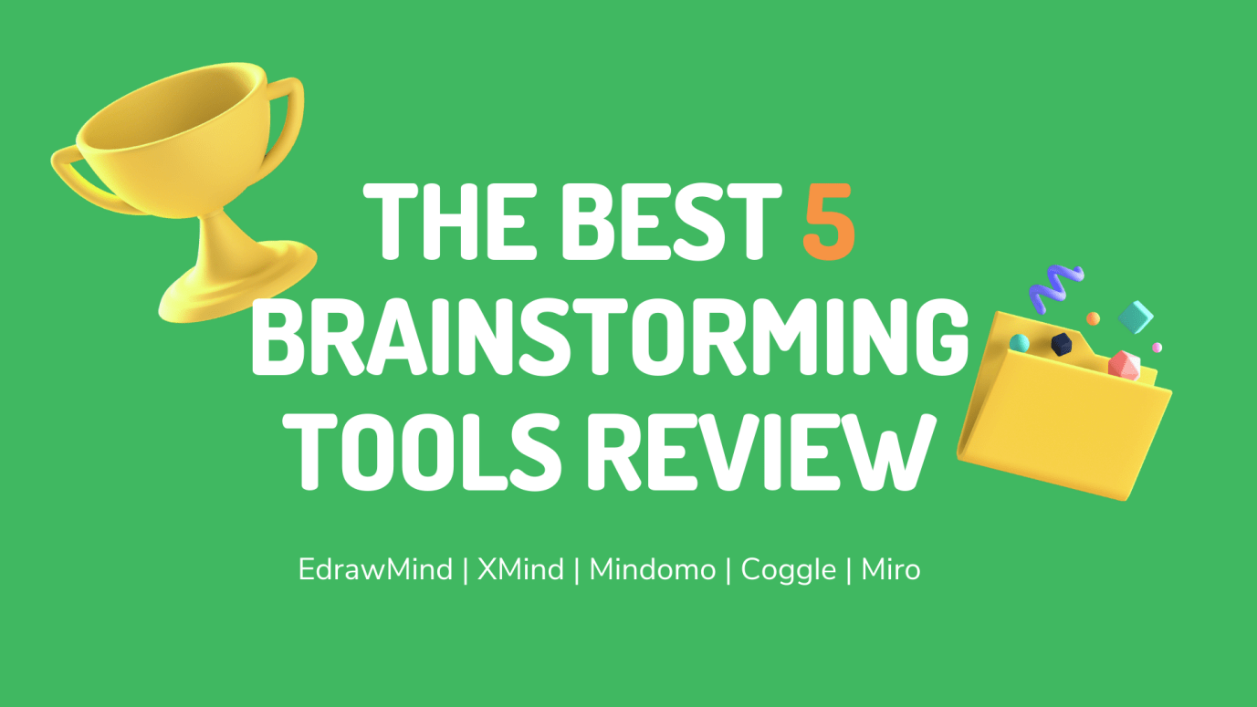 5 款最佳头脑风暴工具评论:亿图、XMind、Mindomo、Coggle 和 Miro