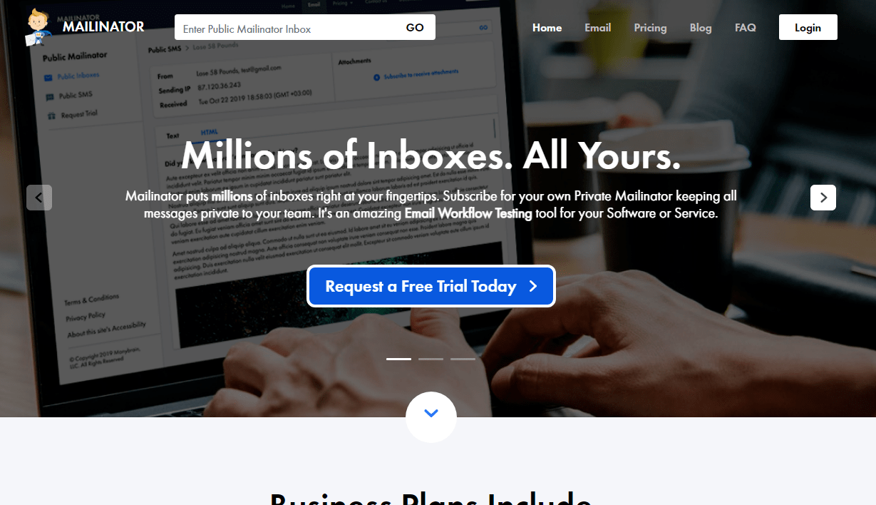 Mailinator - mailinator.com