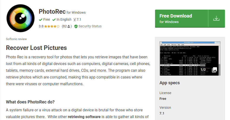 PhotoRec