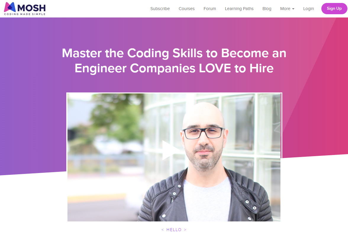 Codewithmosh.com