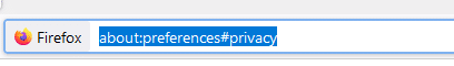 buka privasi browser