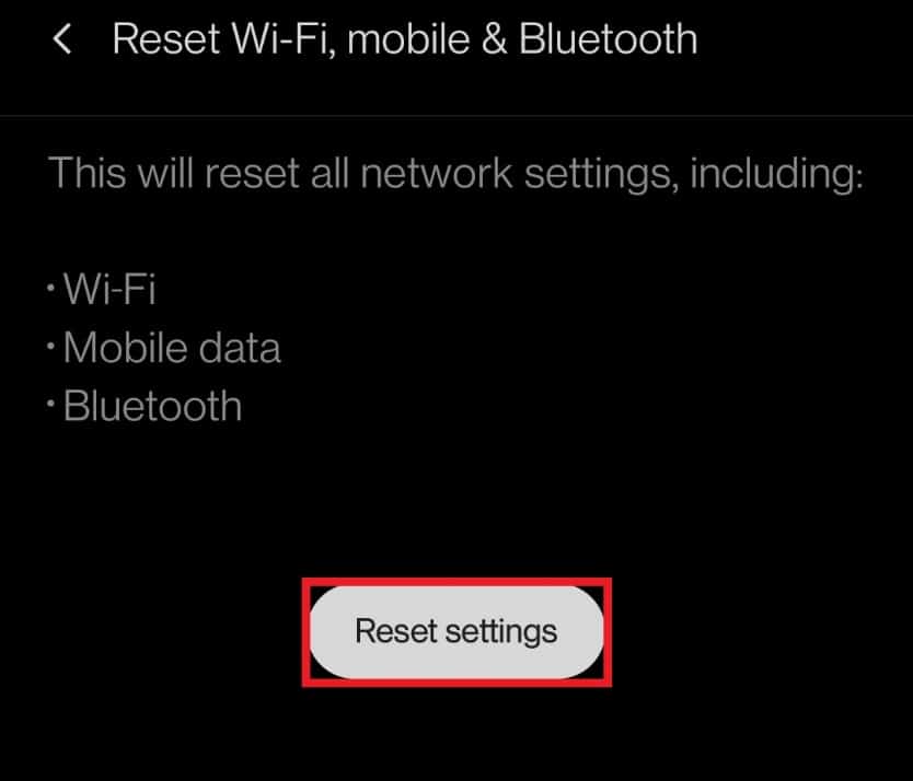 Resetowanie ustawień. dlaczego mój telefon mówi LTE zamiast 4G?