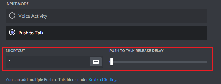 导航到 SHORTCUT 选项卡，然后单击 Record keybind 按钮 |如何修复 Discord 未检测到麦克风