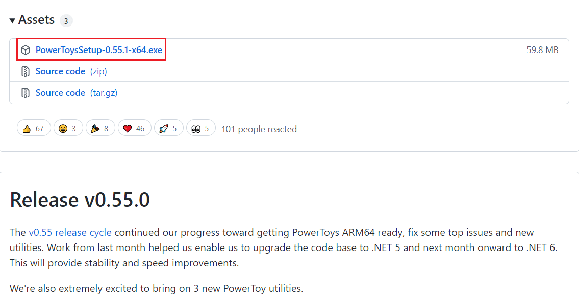 descargue PowerToys desde la página de github. Arreglar clave de Windows deshabilitada