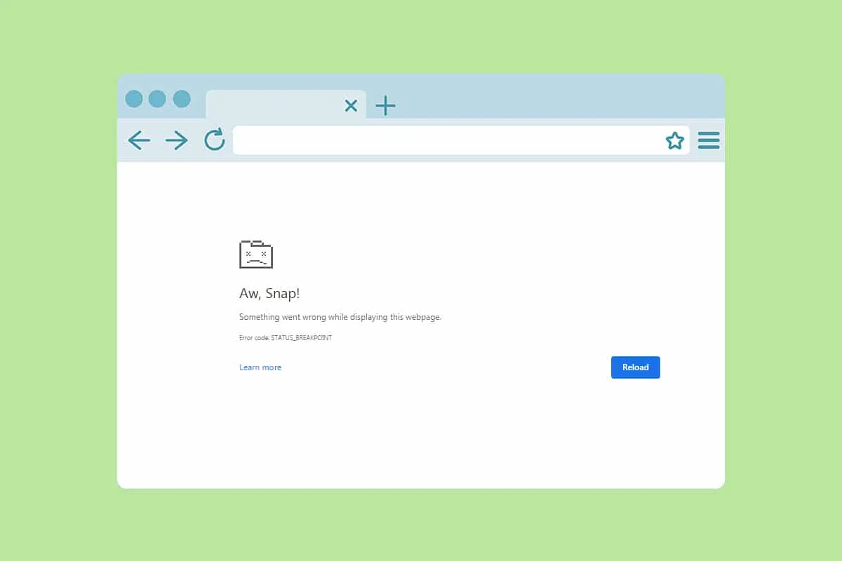 Correction de l'erreur STATUS BREAKPOINT dans Microsoft Edge