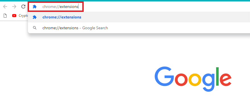 extensions chromées ouvertes. Correction de la VIOLATION D'ACCÈS AU STATUT dans Chrome