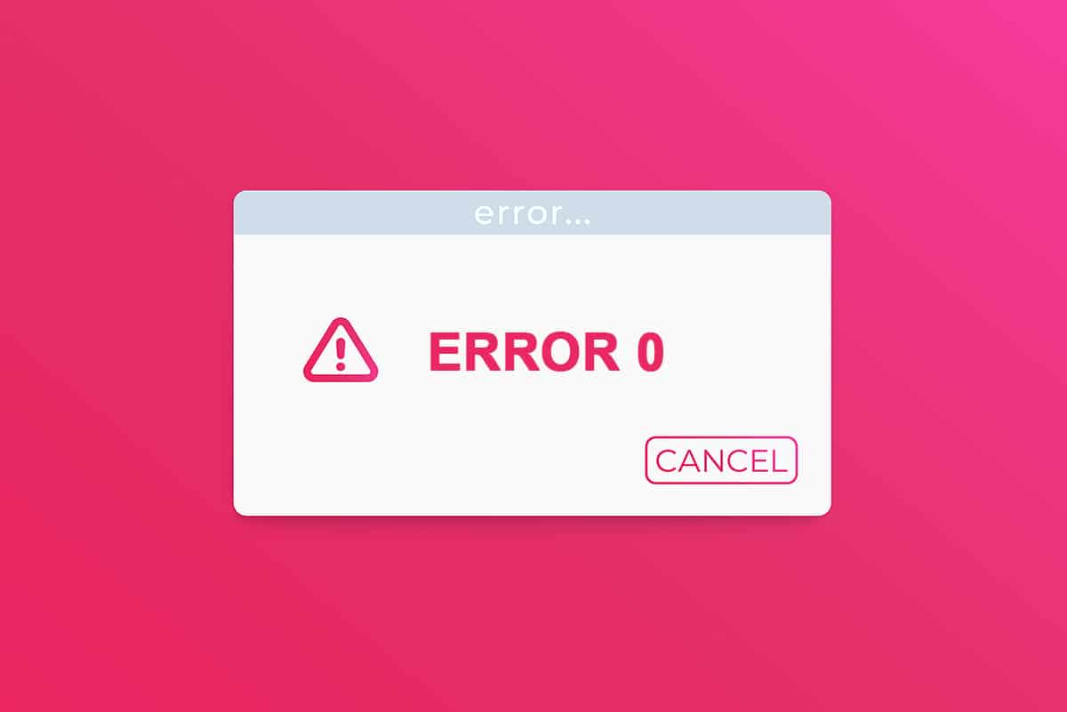 Windowsエラー0の修正ERROR_SUCCESS