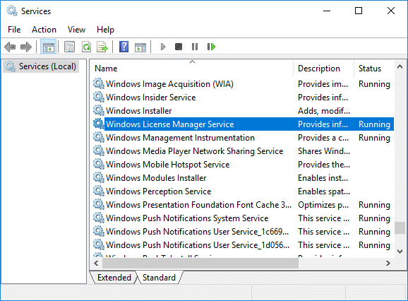 Faceți dublu clic pe Windows License Manager Service pentru a deschide proprietățile acestuia