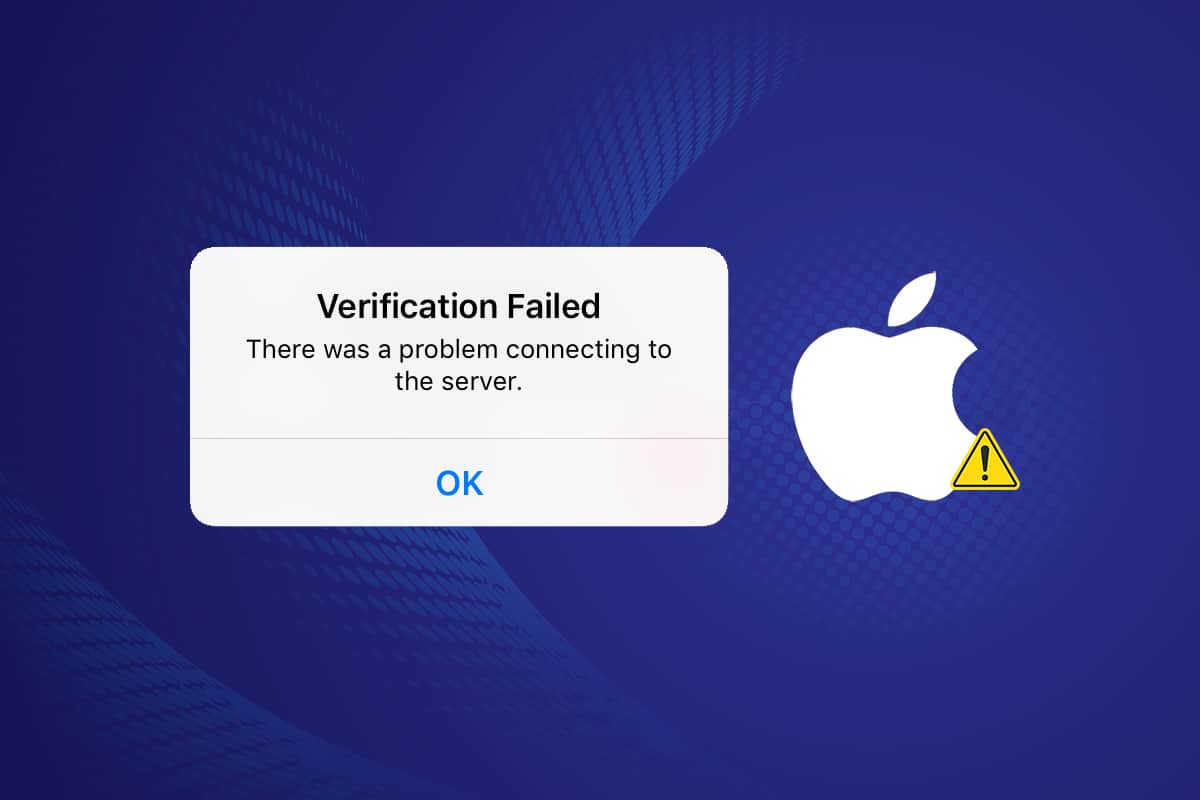 Corrigir erro de falha na verificação ao conectar-se ao servidor de ID da Apple