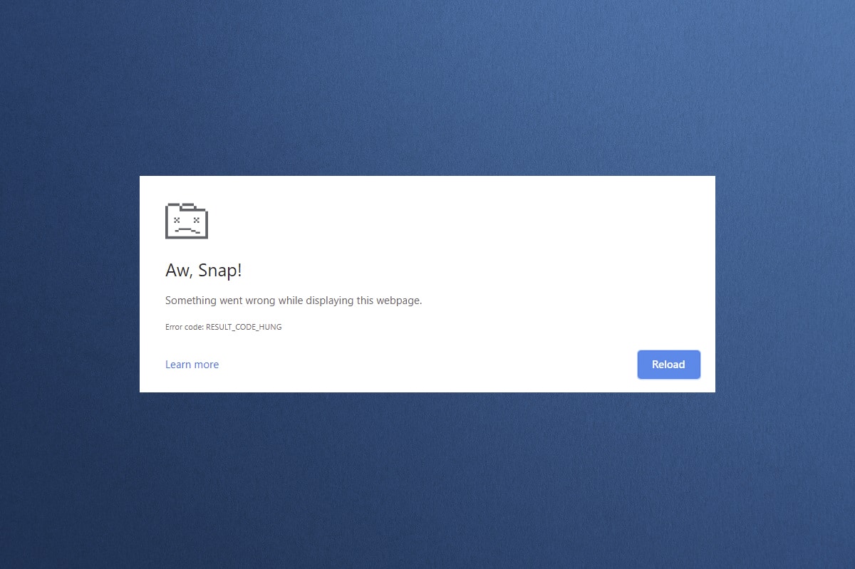 Corrigir RESULT_CODE_HUNG no Chrome e Edge