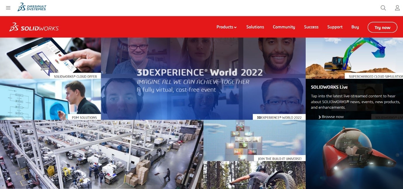 SolidWorks | cel mai bun software de modelare 3D
