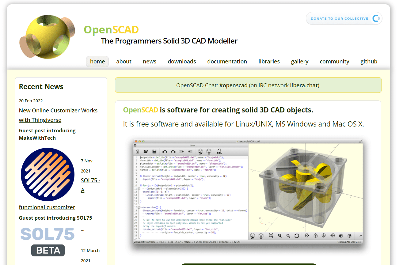 OpenSCAD | cel mai bun software de modelare 3D