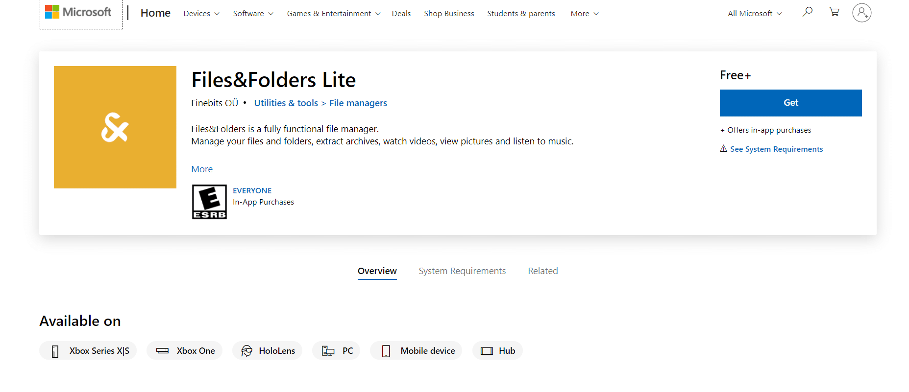 Files＆Folders Lite