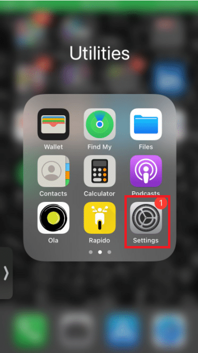 Przejdź do aplikacji Ustawienia iPhone'a