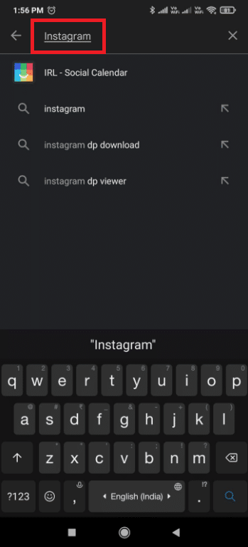 Wpisz Instagram w polu wyszukiwania. Jak naprawić post na Instagramie zablokowany podczas wysyłania