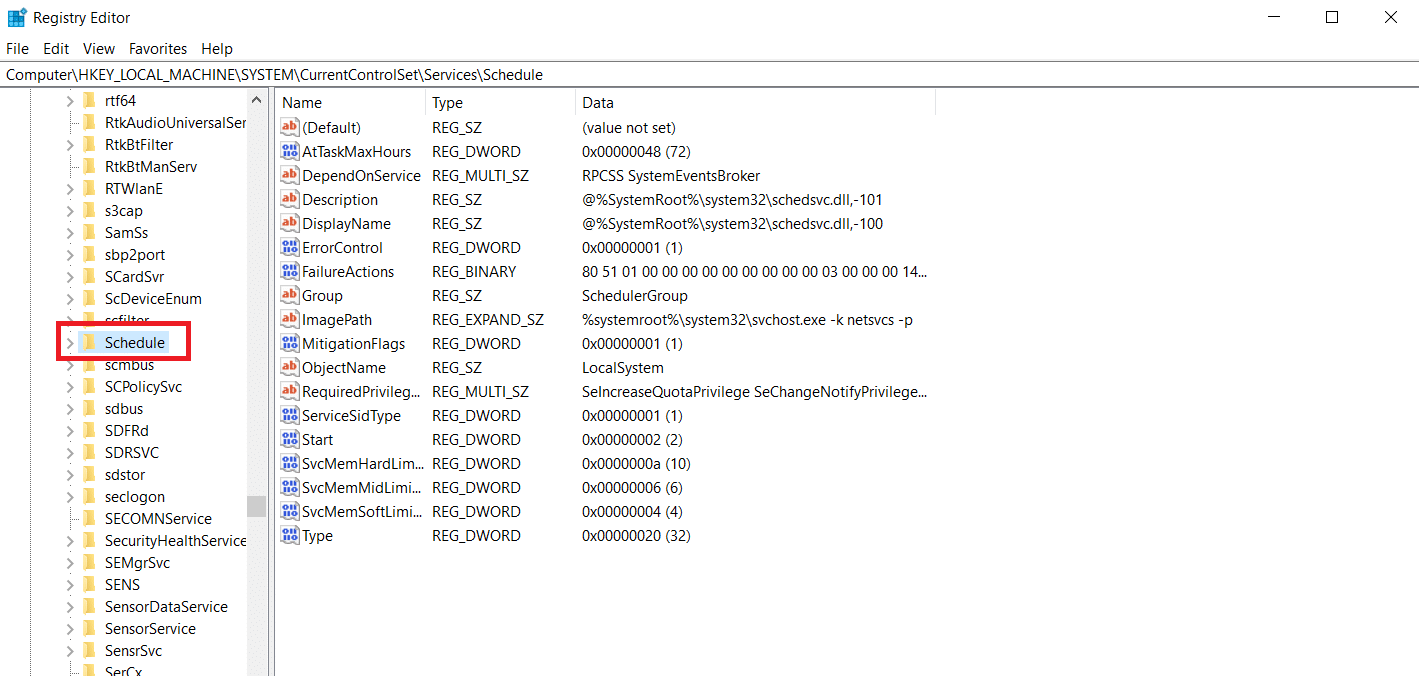 Klik Jadwal. Perbaiki Microsoft Setup Bootstrapper Telah Berhenti Bekerja