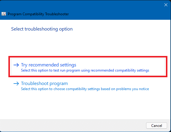 coba pengaturan yang disarankan. Perbaiki Microsoft Setup Bootstrapper Telah Berhenti Bekerja