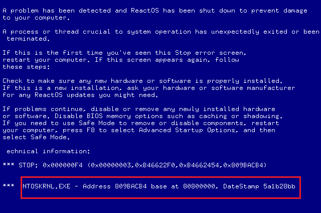 修復 Ntoskrnl.exe BSOD 藍屏錯誤