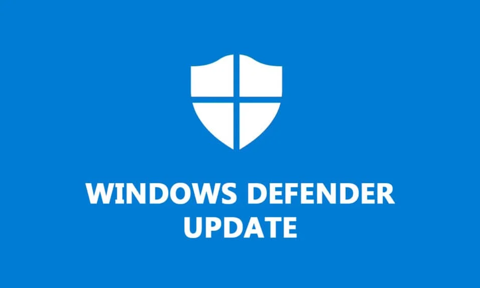 Cómo realizar la actualización de la definición de Windows Defender