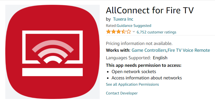 all connect for fire tv amazon appstore。如何将 iPhone 投射到 Firestick