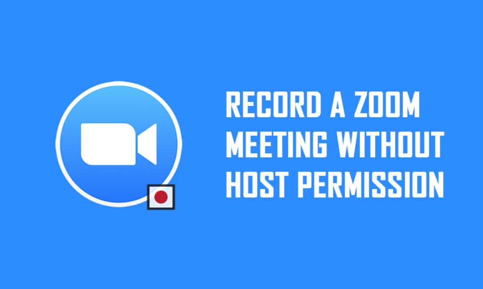 So zeichnen Sie Zoom-Meetings ohne Erlaubnis auf