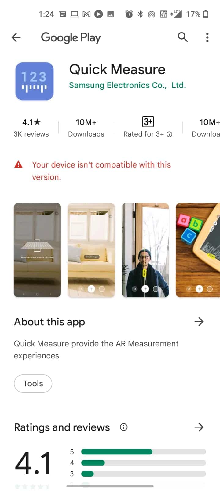 빠른 측정. Android의 상위 18개 최고의 측정 앱