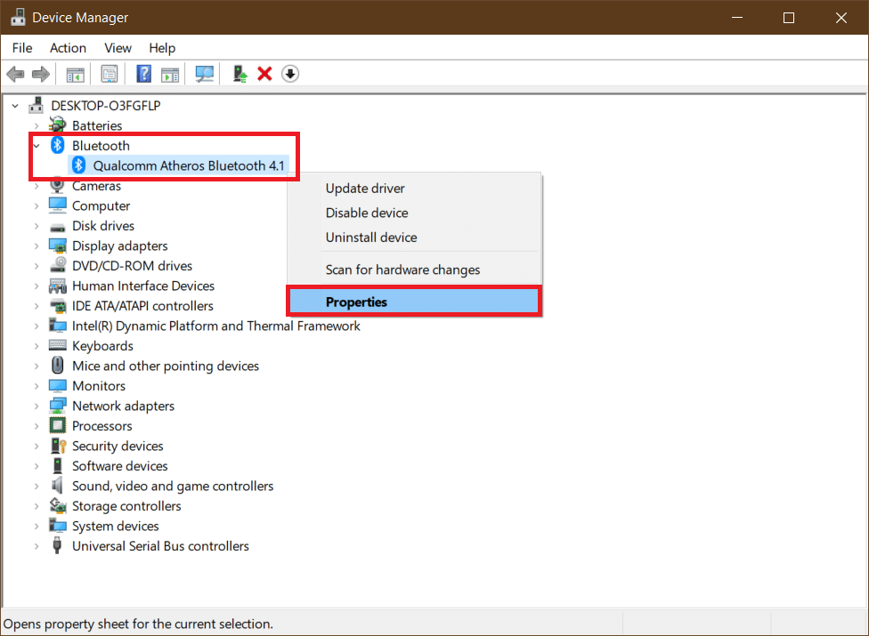 속성 옵션. WDF란 무엇이며 Windows 10에서 WDF_VIOLATION 오류를 수정하는 방법