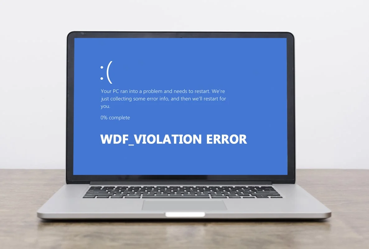 Windows 10에서 WDF_VIOLATION 오류를 수정하는 방법